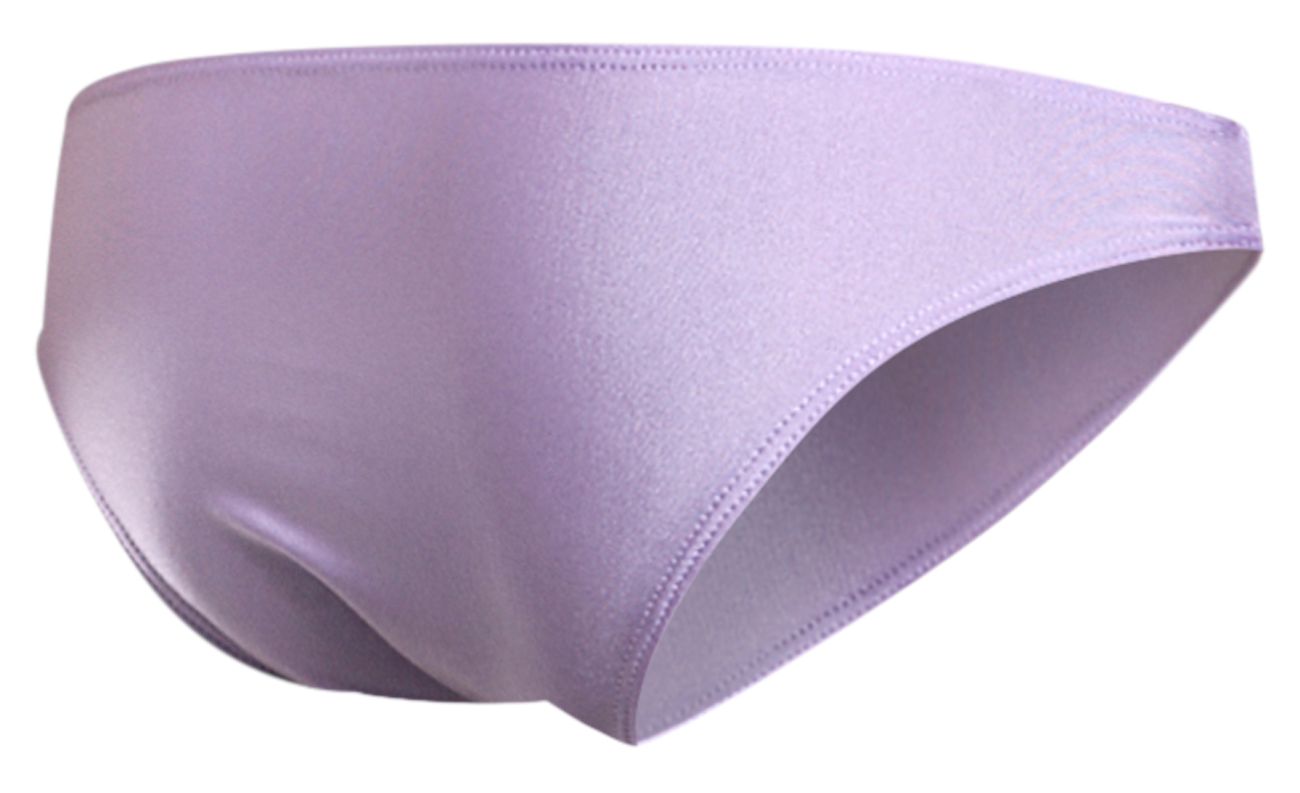 JUSTIN+SIMON XSJ01 Classic Silky Bikini Lilac Plus Sizes
