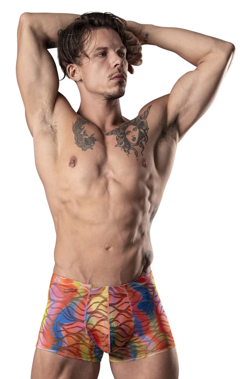 Male Power 131-293 Your Lace Or Mine Pouch Short Multi