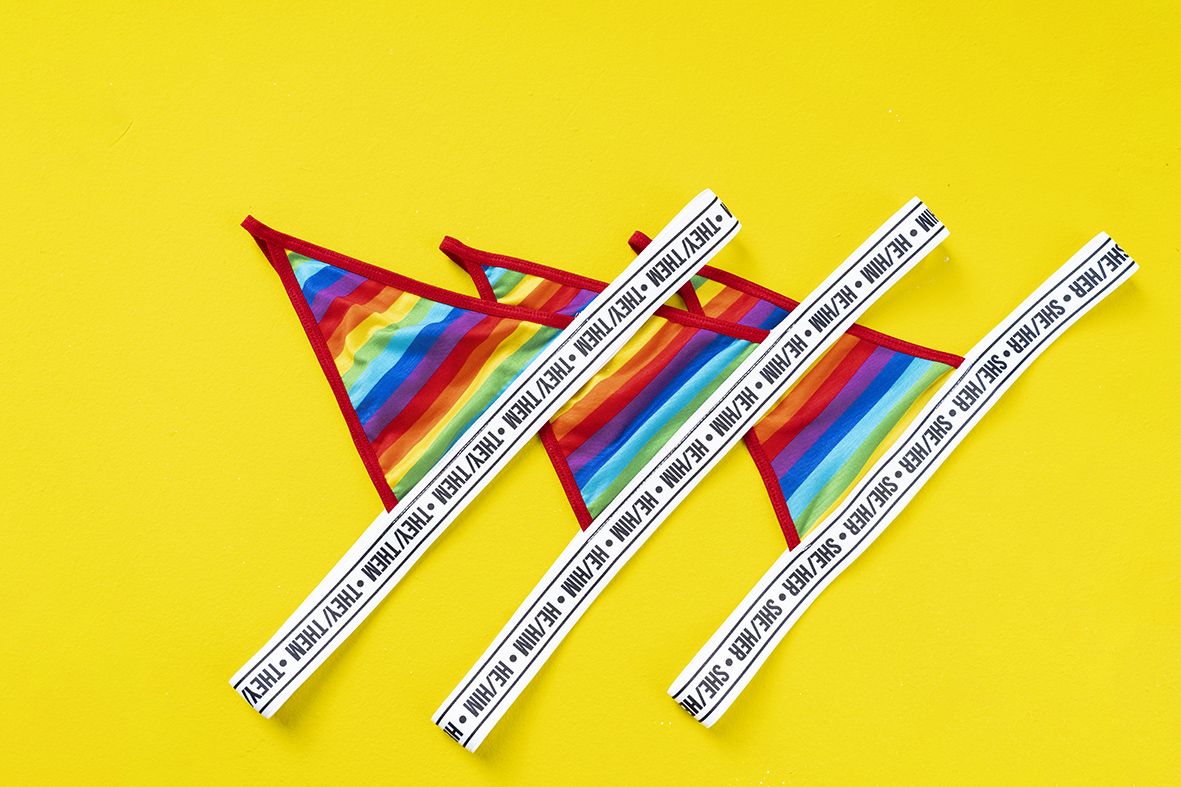 Mapale 123C Rainbow Thong