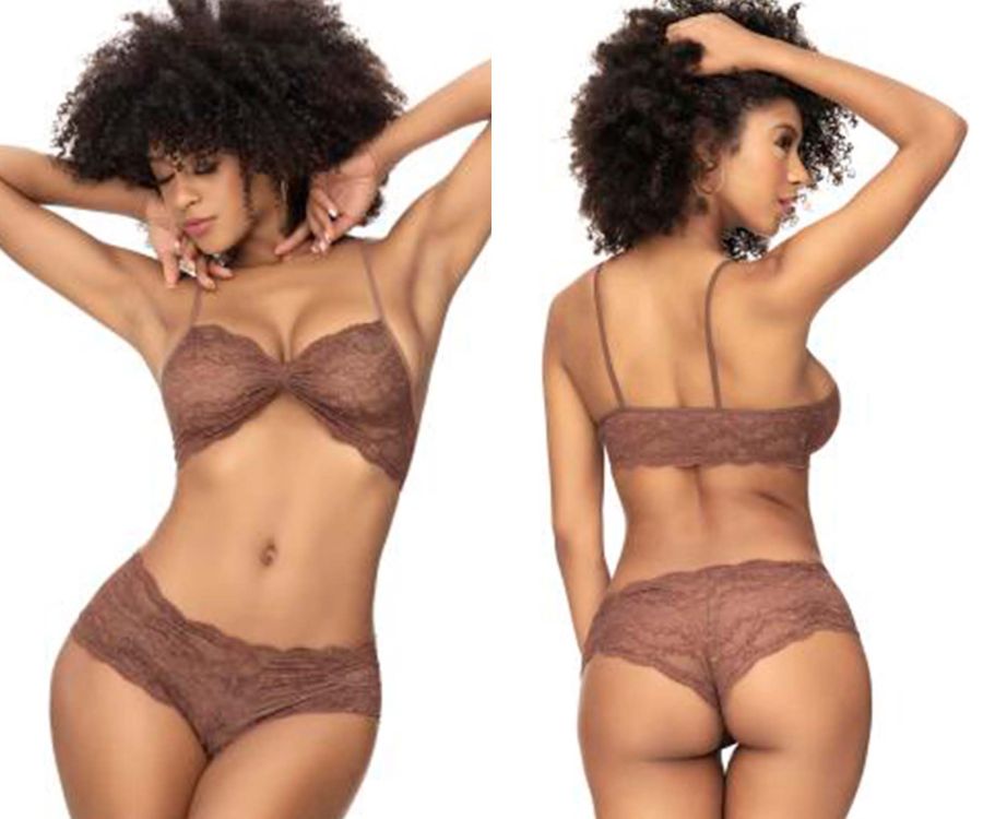 Mapale 207 Panty and Top Lace Set.