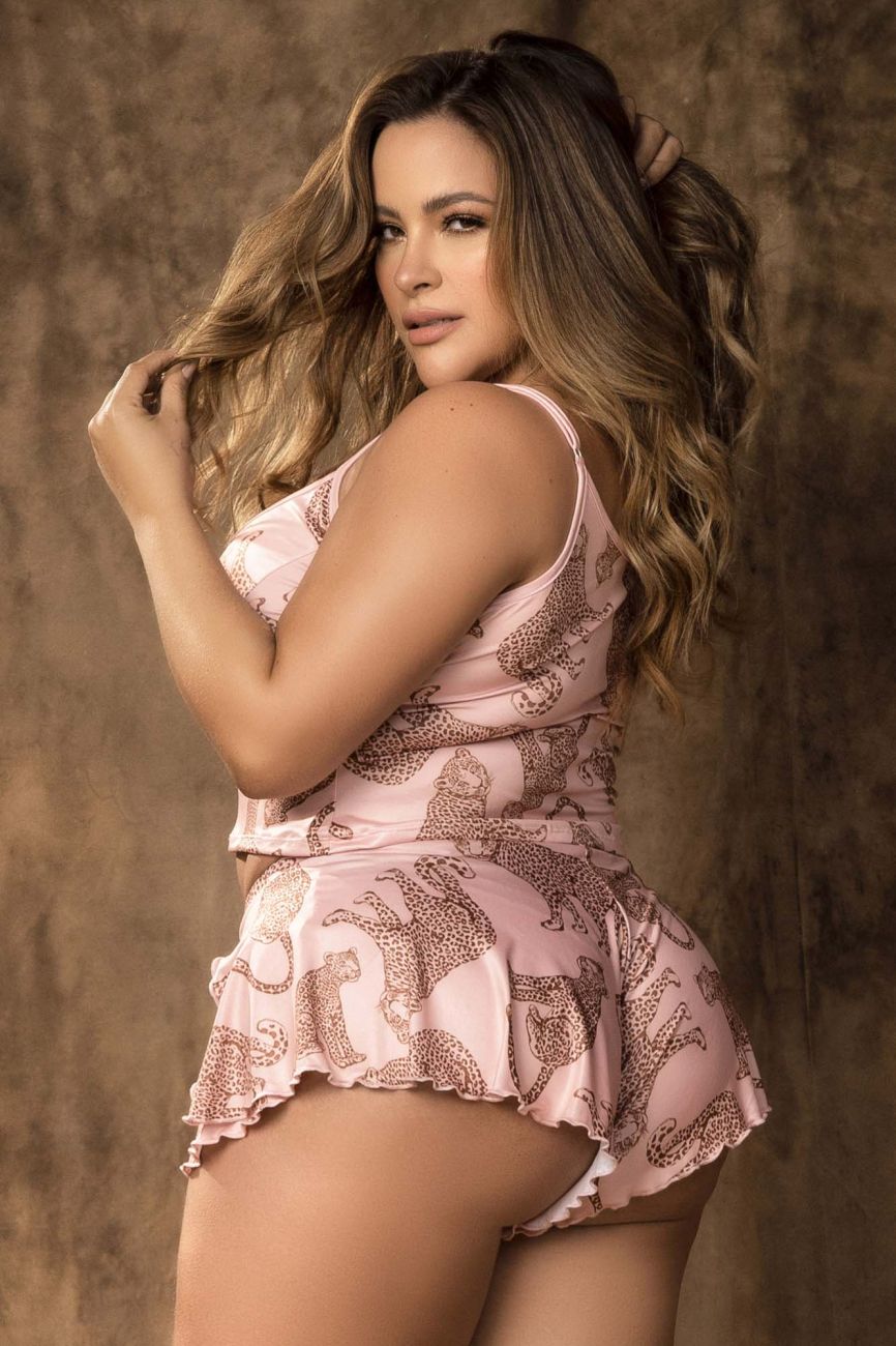 Mapale 7520X Two Piece Pajama Set Top and Shorts