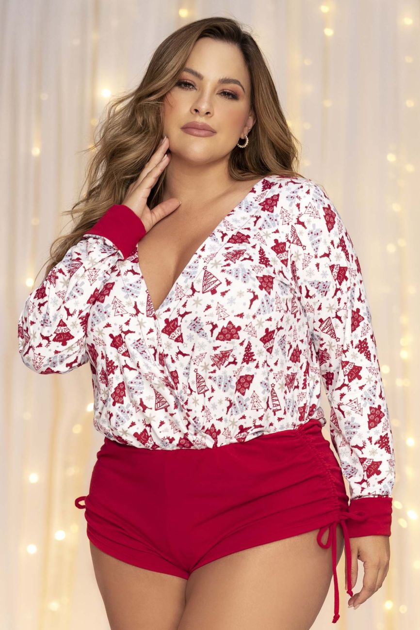 Mapale 7530X Long Sleeve Sleep Romper