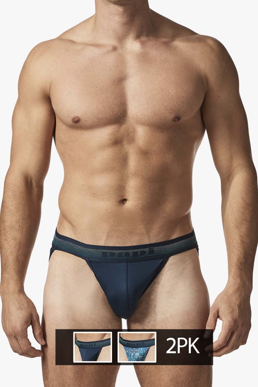 Papi UMPA108 2PK Microflex Performance Jockstrap Teal-Blue