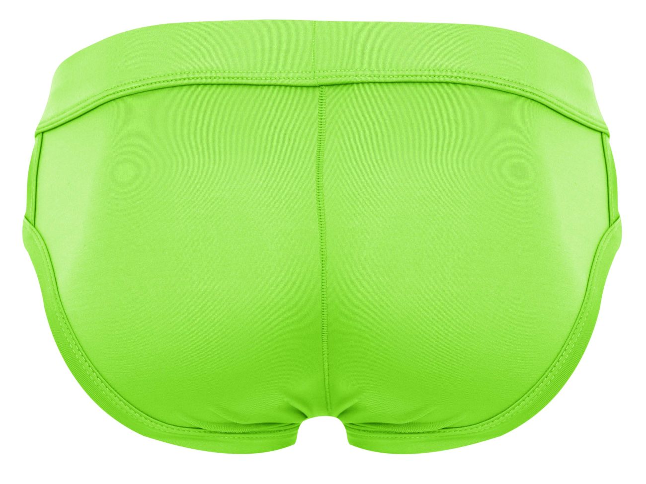 Pikante 2114 Lenox Mens Modern Minimalist Briefs Neon Green