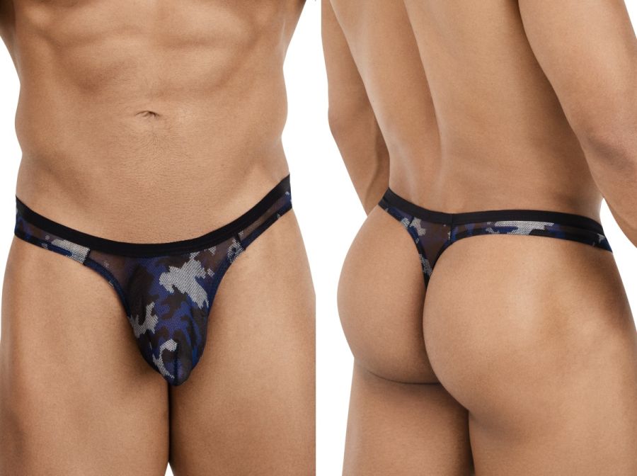 Pikante PIK 26120 Hexa Mens Camouflage Thongs Multi-coloured