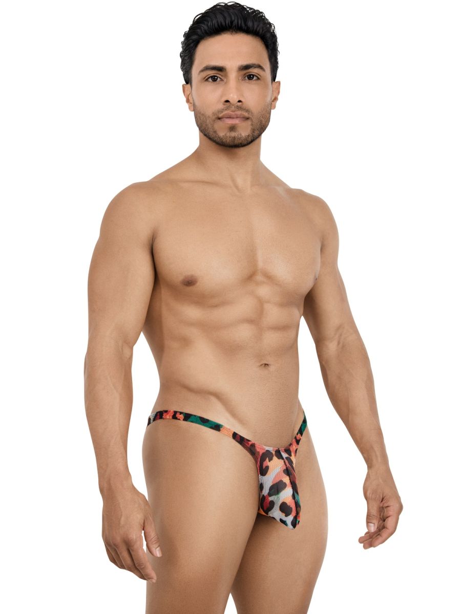 Pikante PIK 26125 Mens Sexy Animal Print Bikini Brief Multi-coloured