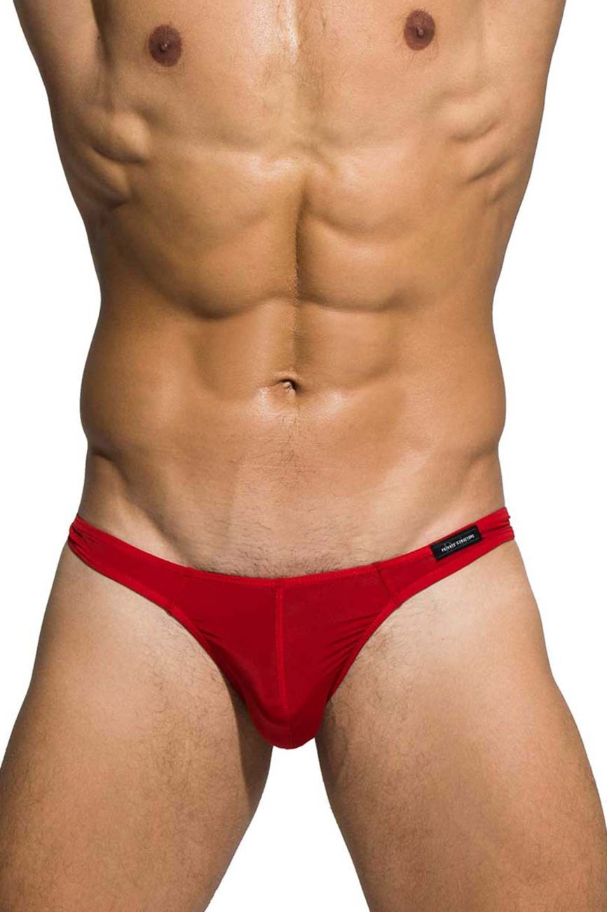 Private Structure DGEMU3545BT Desire Glaze Thong Red