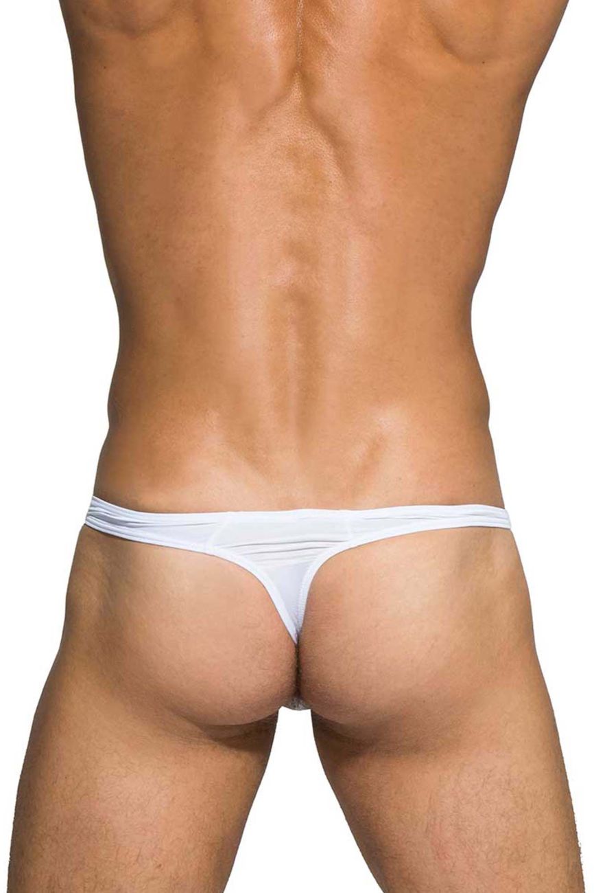 Private Structure DGEMU3545BT Desire Glaze Thong White
