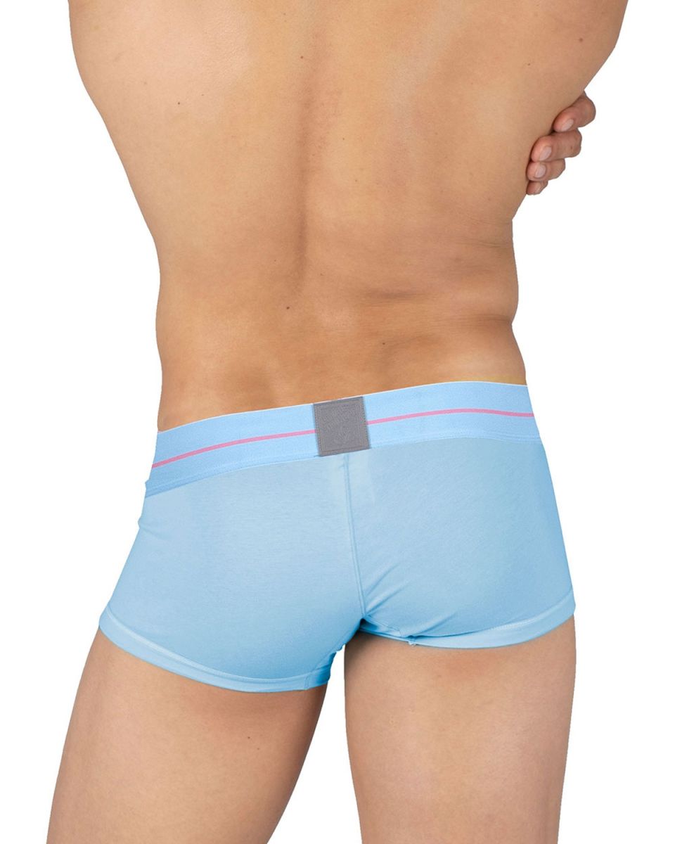 Private Structure MOUX4103 Mo Lite Mid Waist Trunks Blue