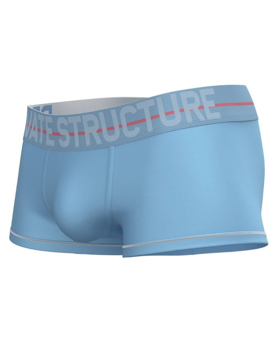 Private Structure MOUX4103 Mo Lite Mid Waist Trunks Blue