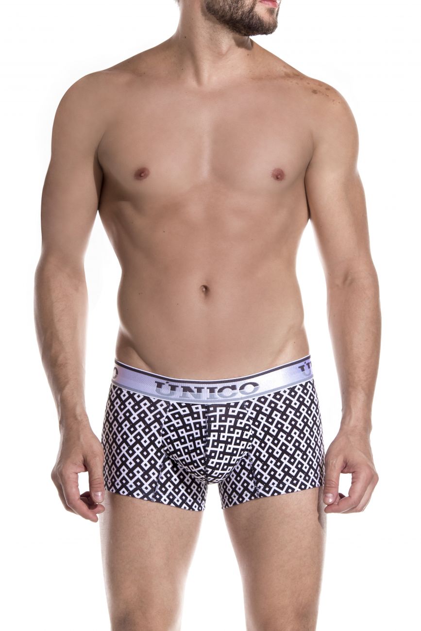 Unico 1902010010352 Trunks Realism Black-White