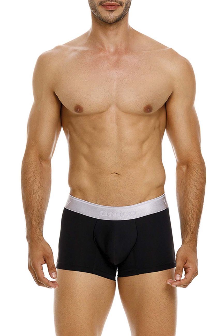 Unico 24110100109 Argento Boxer Shorts Trunks Black