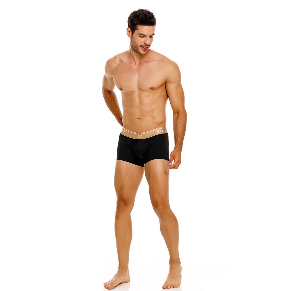Unico 24110100110 Lingote Mens Comfortable Trunks Black