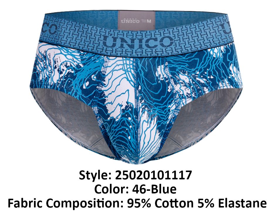 Unico 25020101117 Barniz Briefs Blue