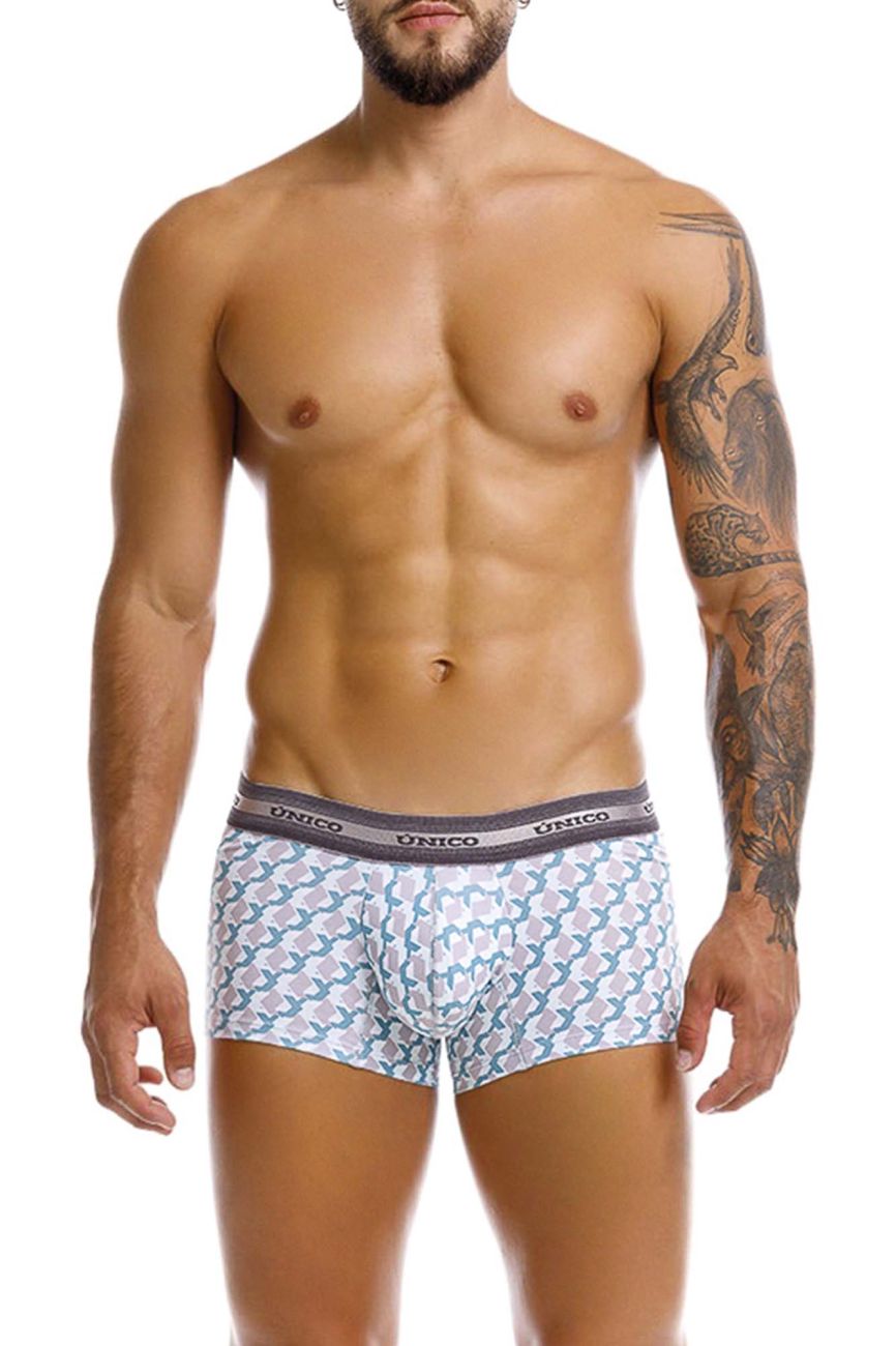 Unico 25040100115 Caterva Mens Boxer Briefs Trunks Printed