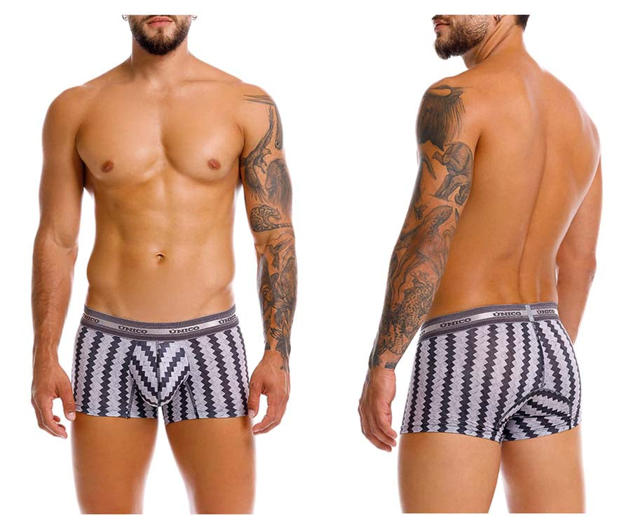 Unico 25040100118 Tricotosa Mens Fun Boxer Briefs Trunks Stripes