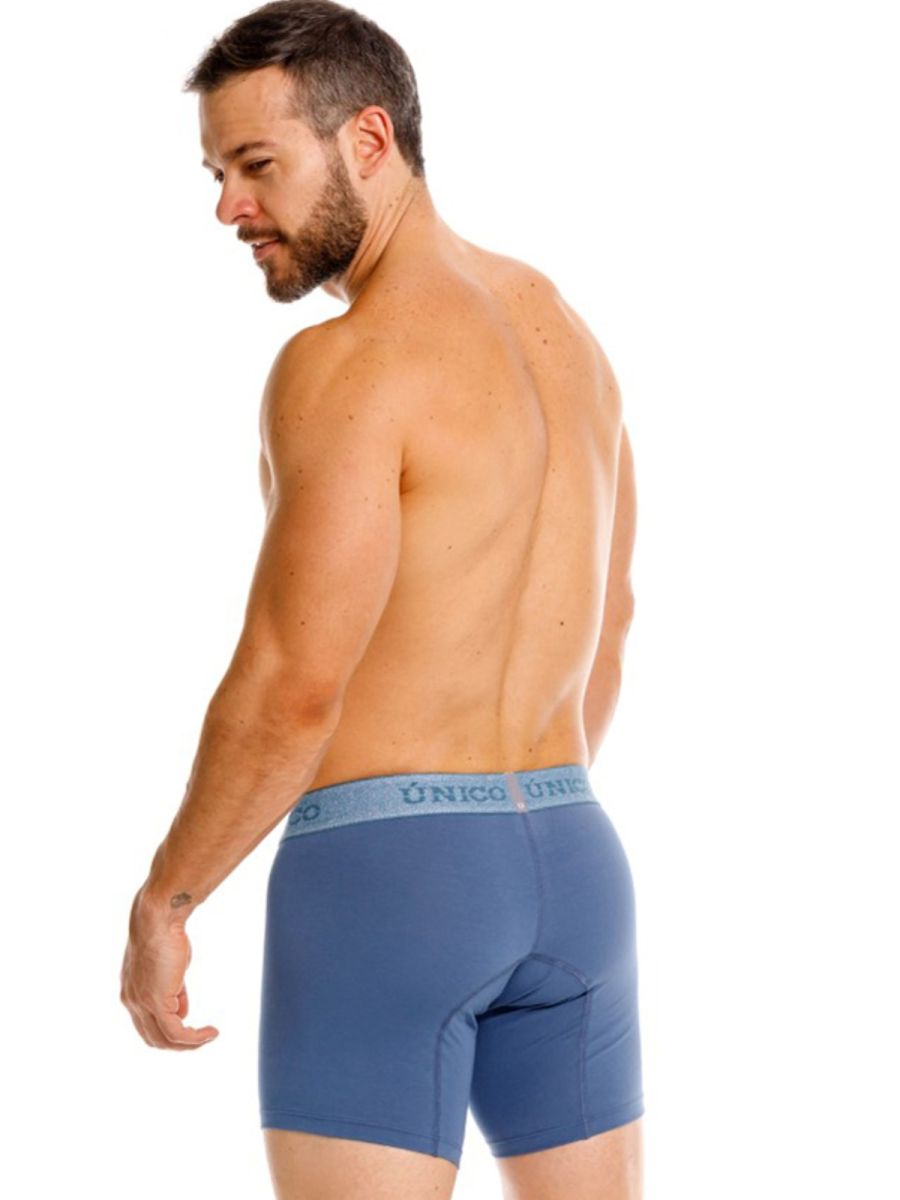 Unico 26040100217 Classic Boxer Briefs - Premium Comfort and Style Teal Plus Sizes