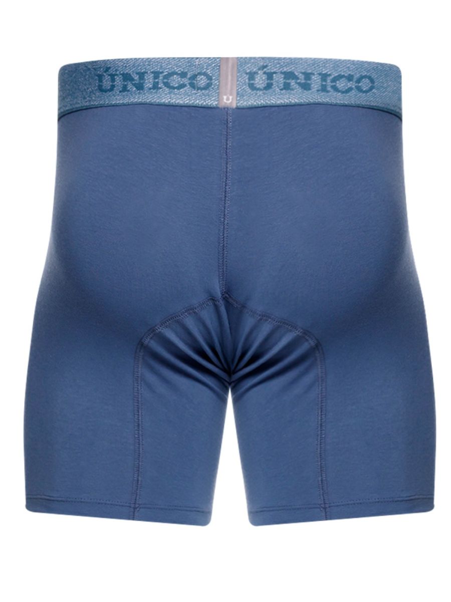 Unico 26040100217 Classic Boxer Briefs - Premium Comfort and Style Teal Plus Sizes