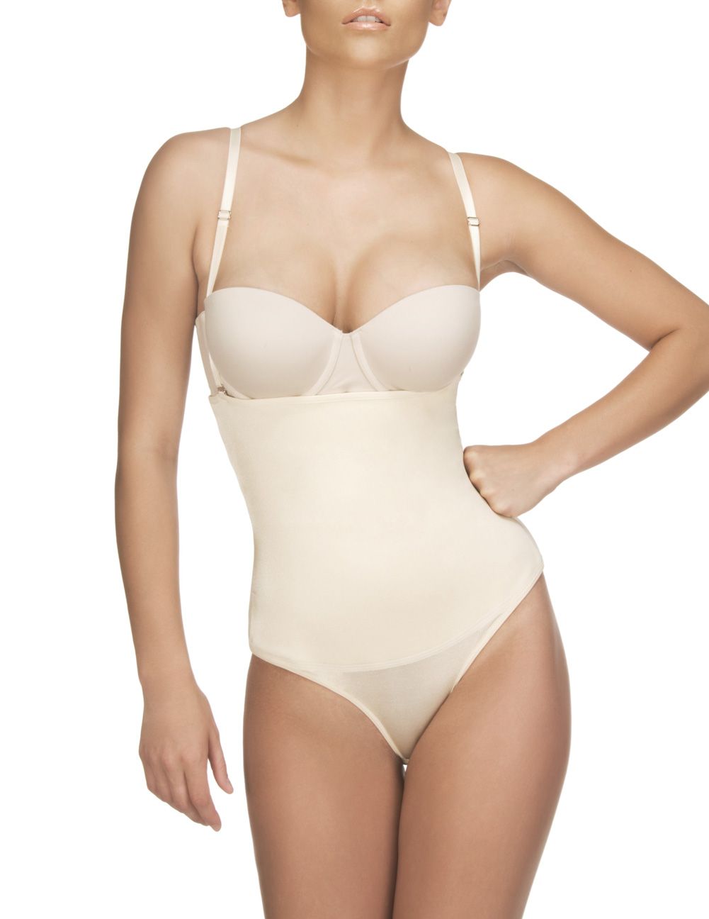 Vedette 210 Nadine Strapless Bodysuit in Bikini