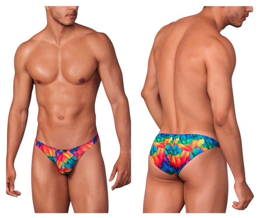 Xtremen 91145 Printed Microfiber Bikini Rainbow Fish