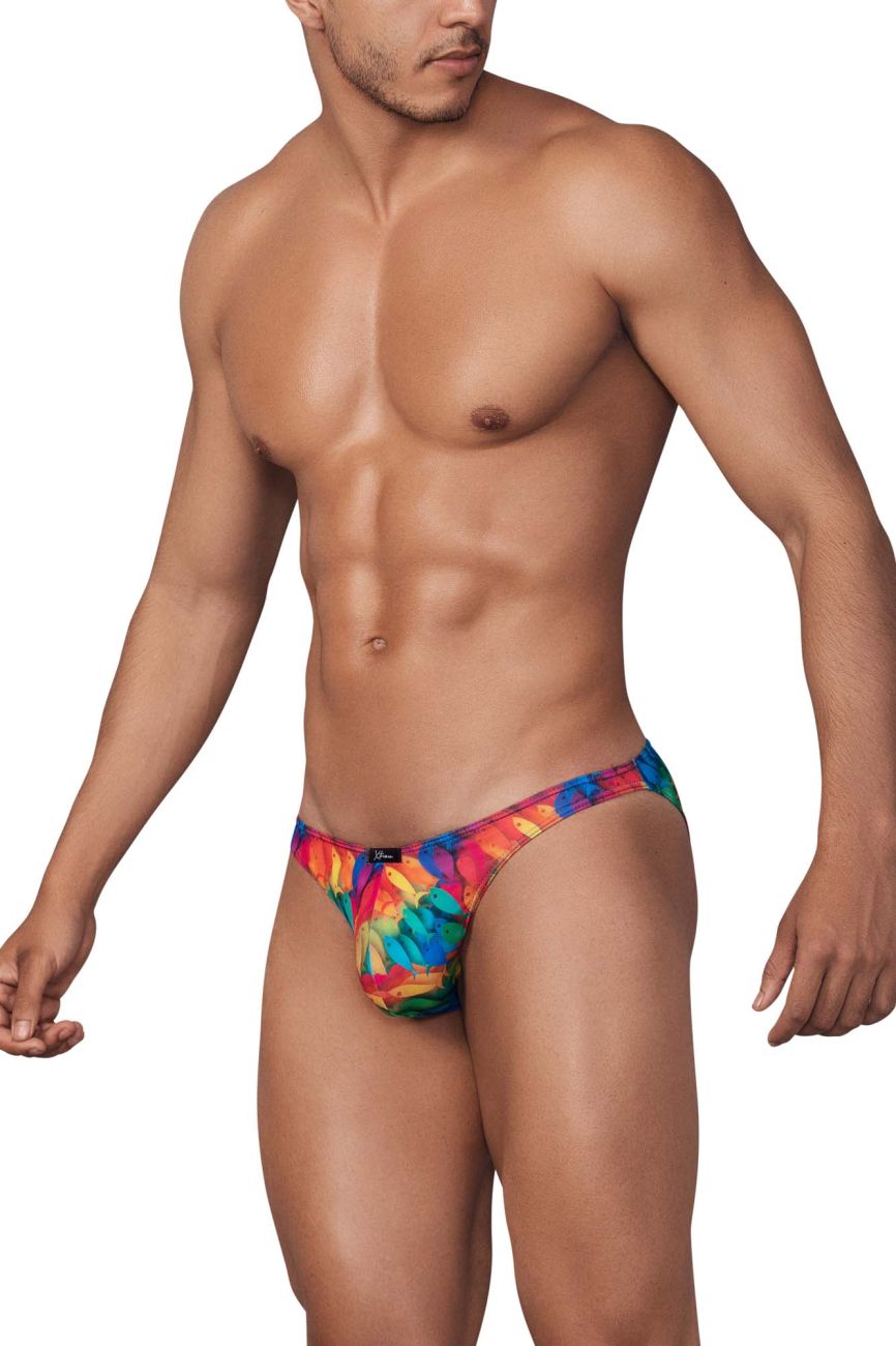Xtremen 91145 Printed Microfiber Bikini Rainbow Fish