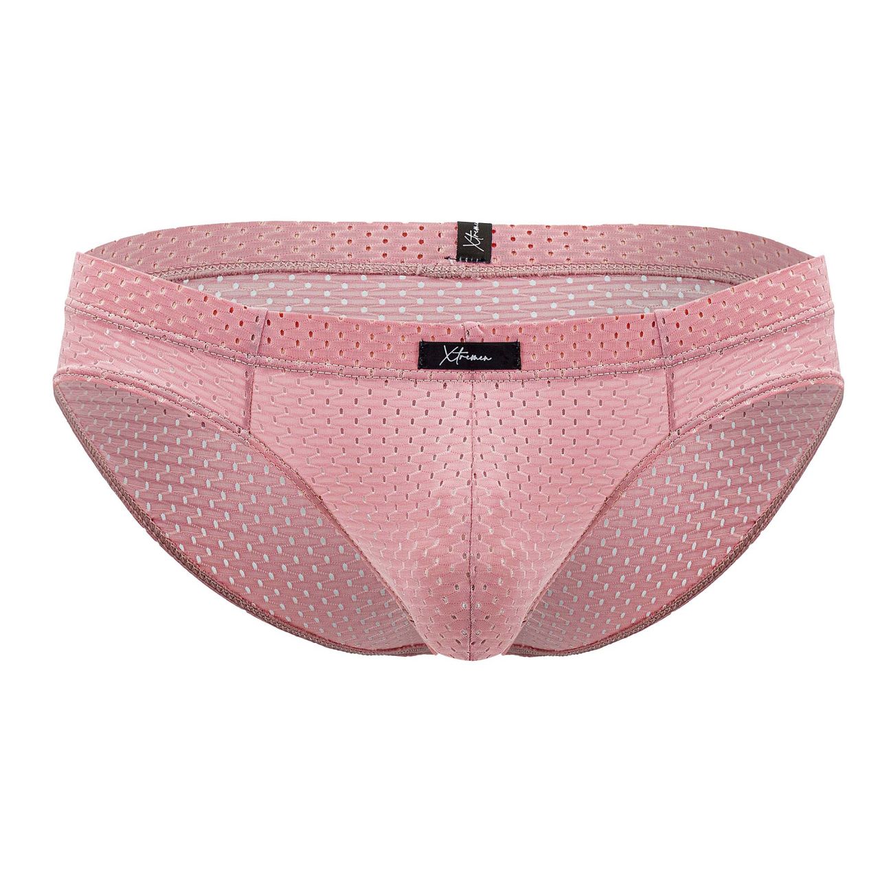 Xtremen 91169 Mesh Briefs Rosewood