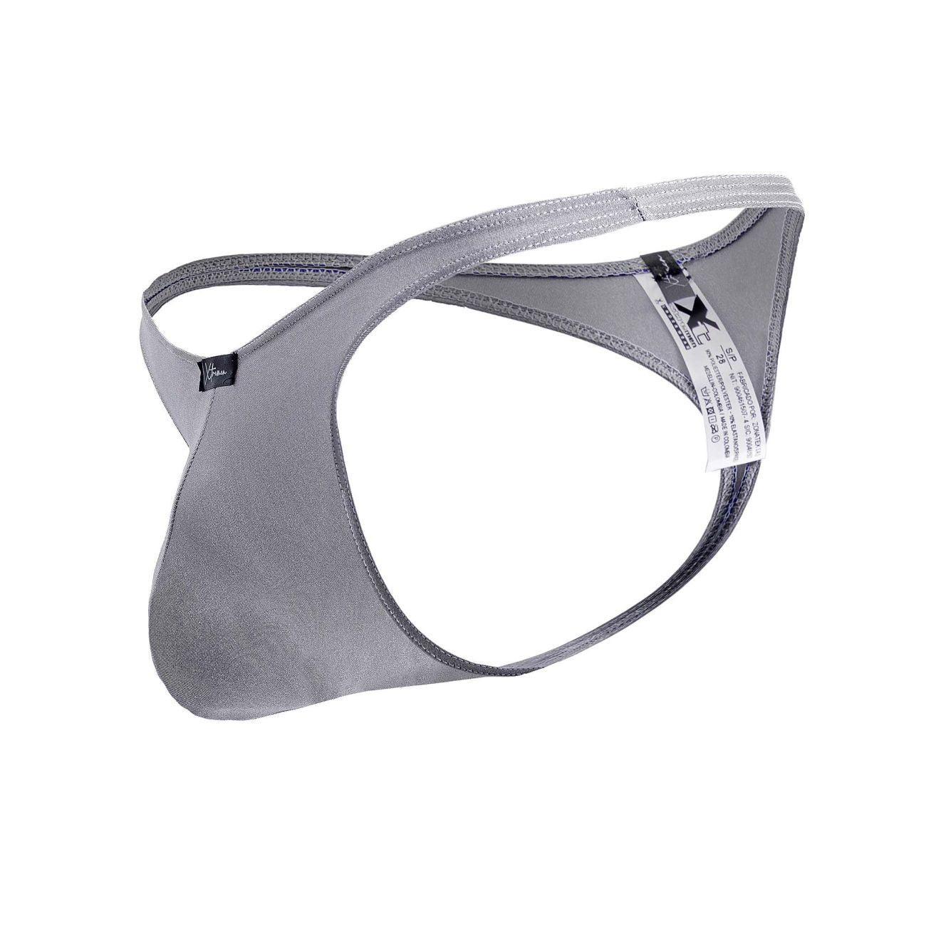 Xtremen 91232 Mens Microfiber Contoured Thongs Gray