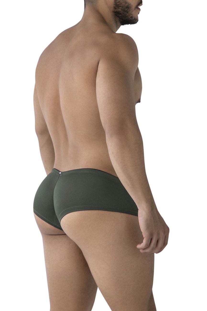 Xtremen 91240 Mens Soft & Sexy Microfiber Trunks Green