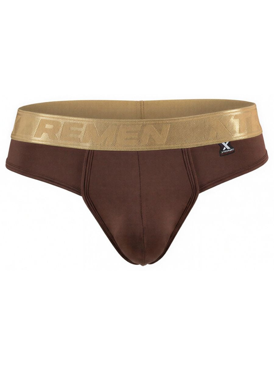 Xtremen 91253 Mens Daily Comfort Microfiber Thongs Chocolate