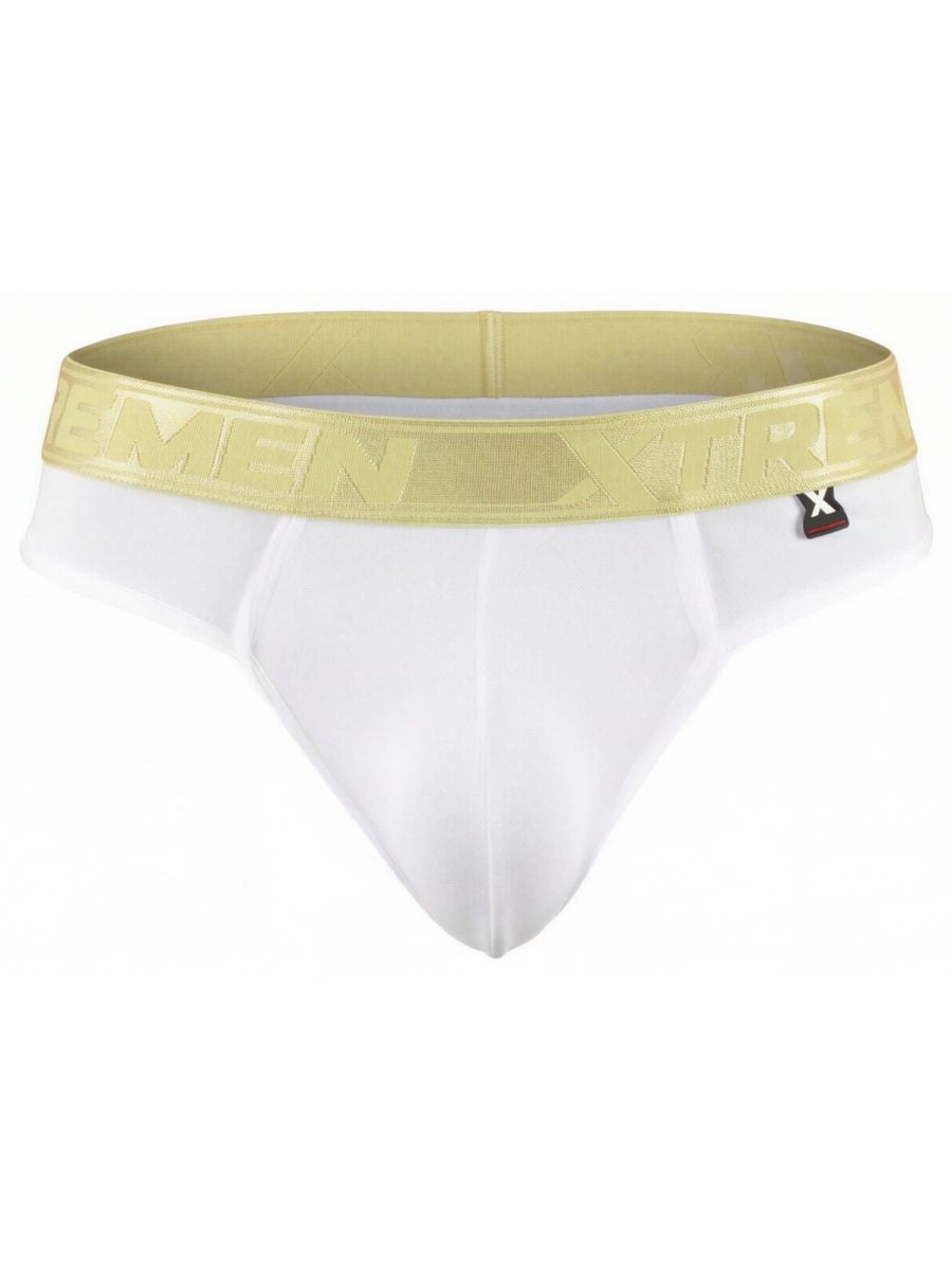 Xtremen 91253 Mens Daily Comfort Microfiber Thongs White