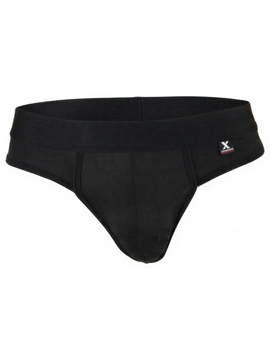 Xtremen 91257 Mens Soft & Comforatable Microfiber Thongs Black