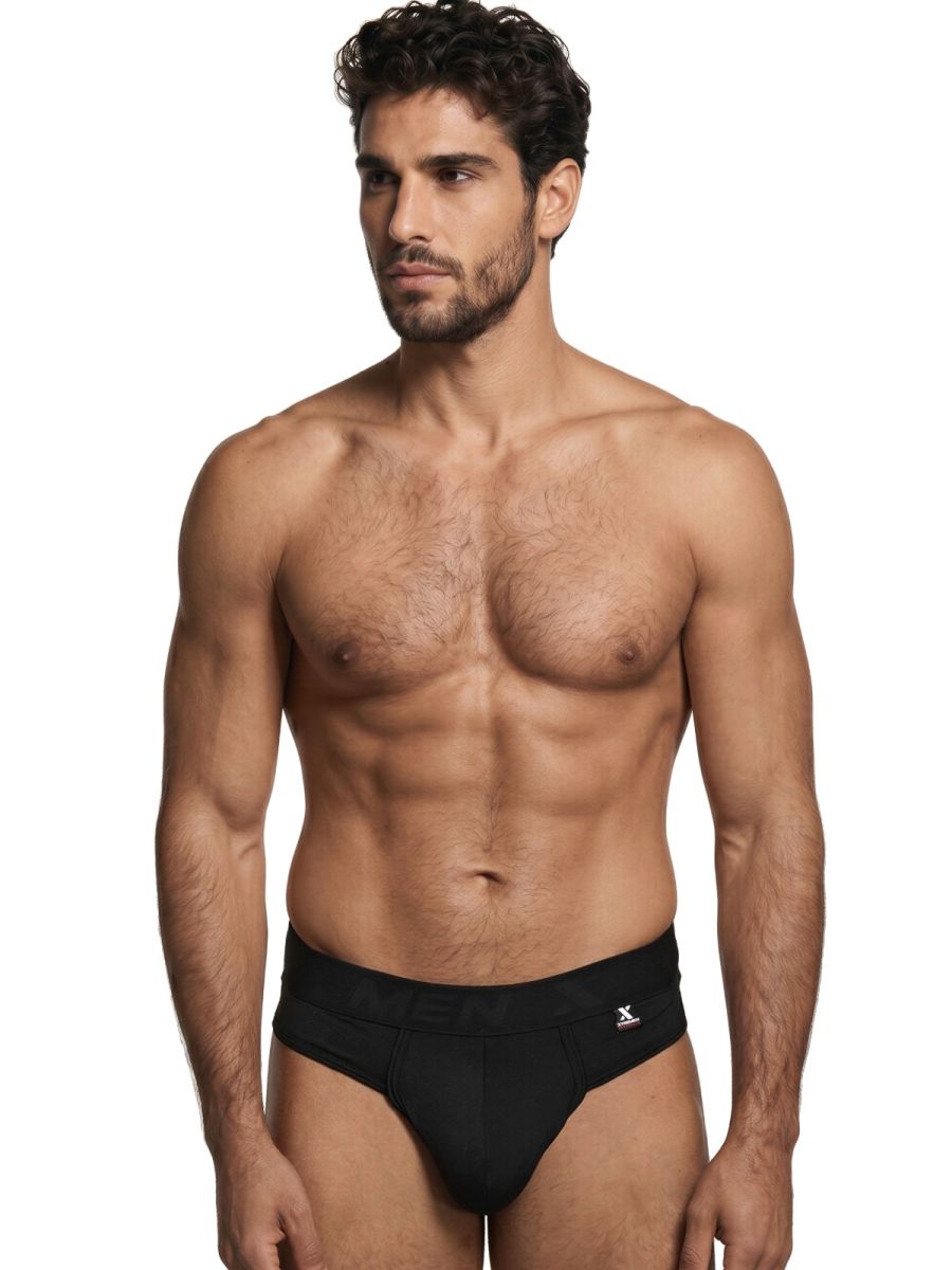 Xtremen 91257 Mens Soft & Comforatable Microfiber Thongs Black