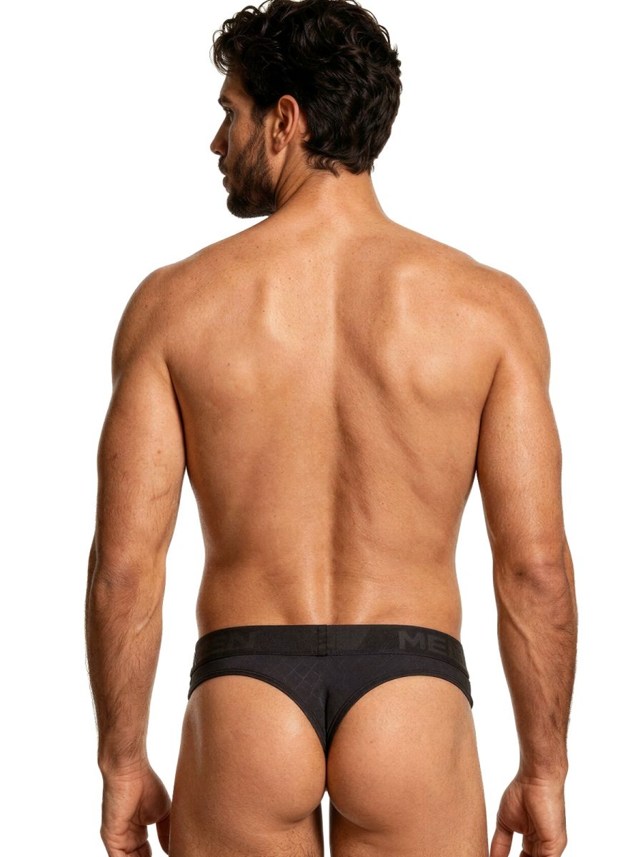 Xtremen 91257 Mens Soft & Comforatable Microfiber Thongs Black