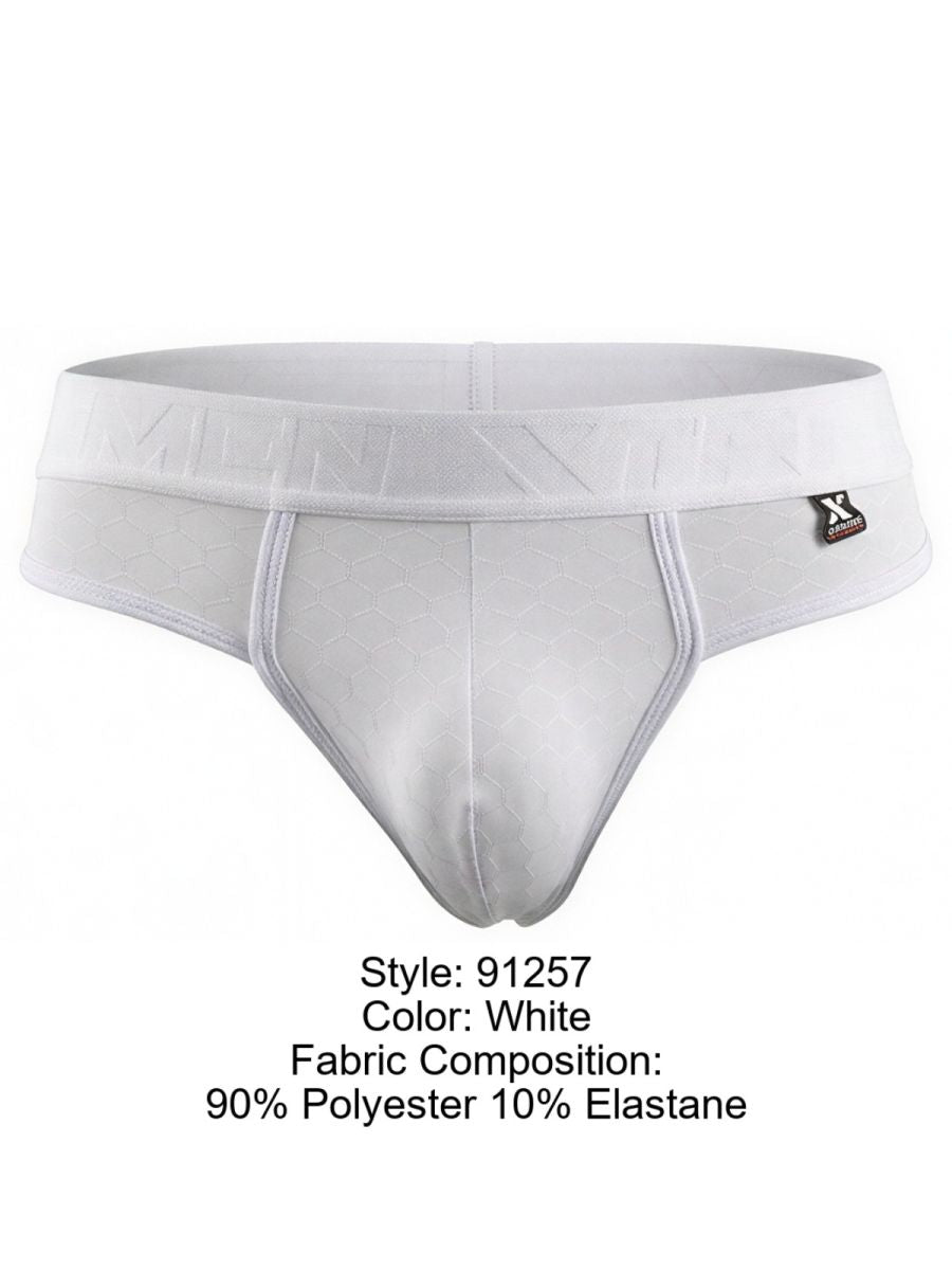 Xtremen 91257 Mens Soft & Comforatable Microfiber Thongs White
