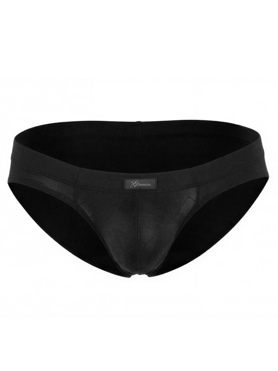 Xtremen 91258 Mens Soft & Comfortable Microfiber Briefs Black