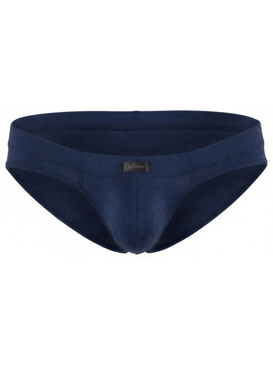 Xtremen 91258 Mens Soft & Comfortable Microfiber Briefs Dark Blue