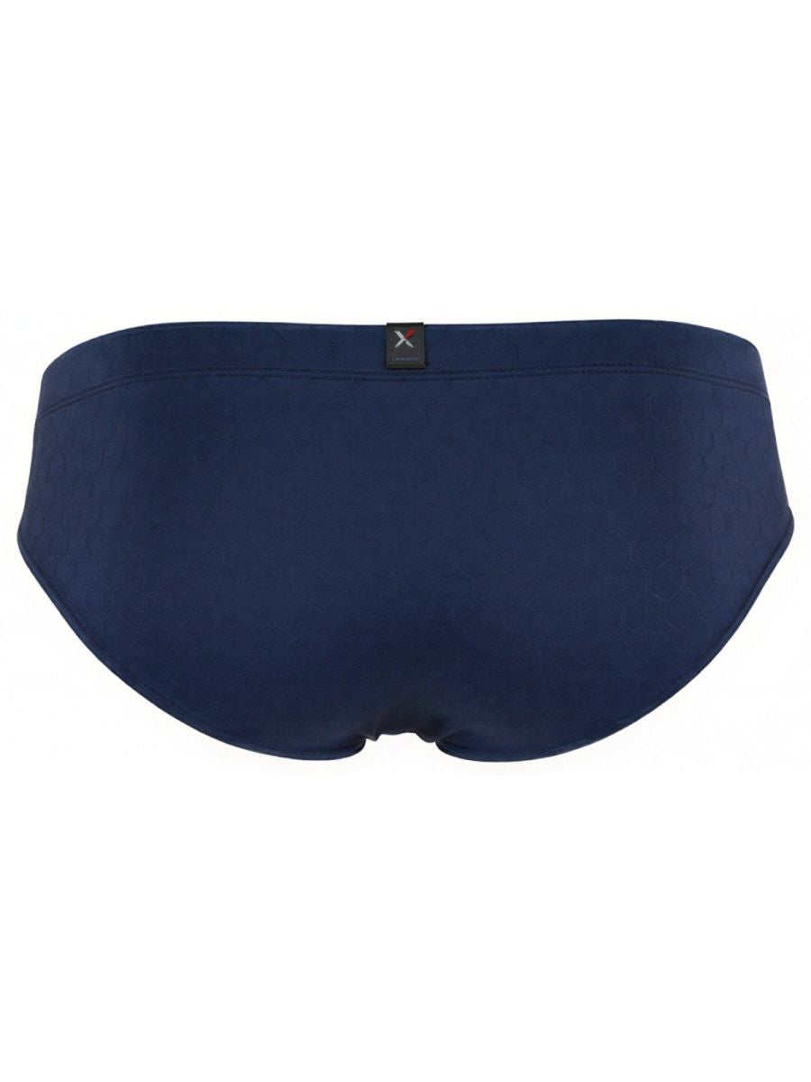 Xtremen 91258 Mens Soft & Comfortable Microfiber Briefs Dark Blue