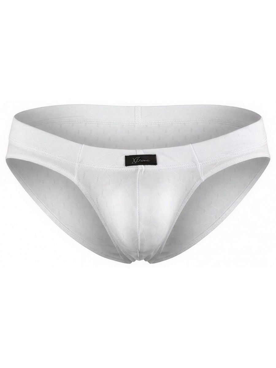 Xtremen 91258 Mens Soft & Comfortable Microfiber Briefs White