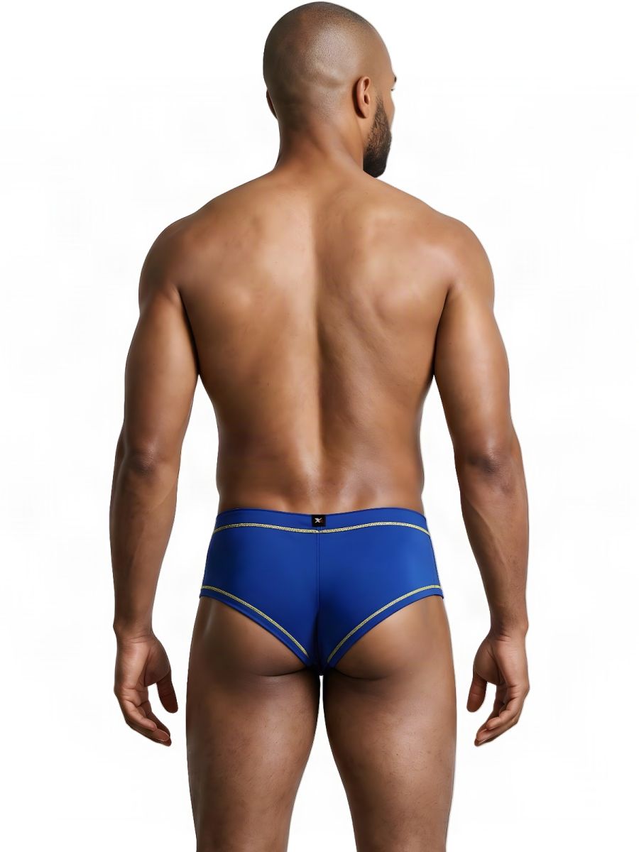 Xtremen 91260 Mens Microfiber Ultra Sleek Briefs Royal Blue