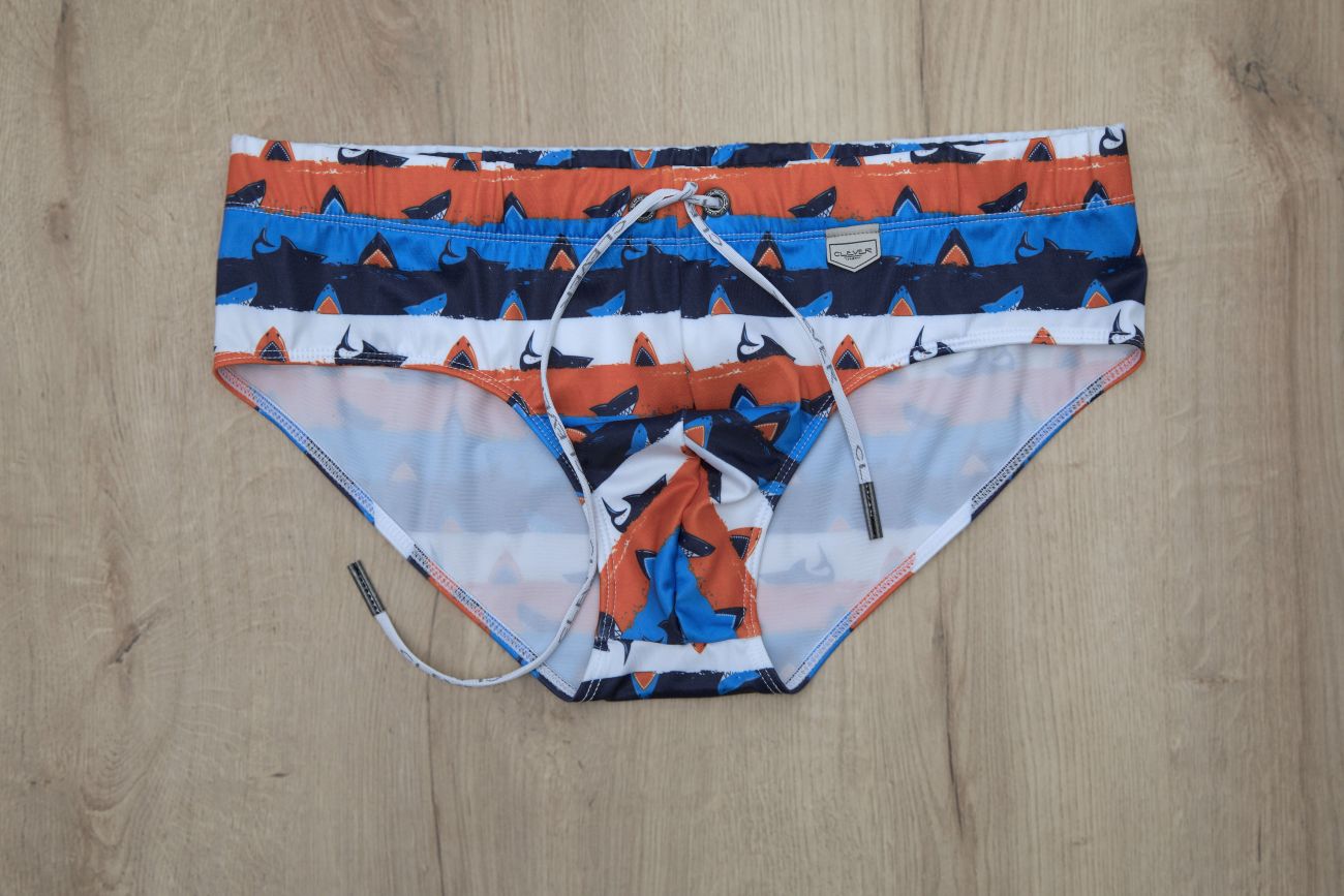Clever 0692 Macrino Swim Brief Red Multi