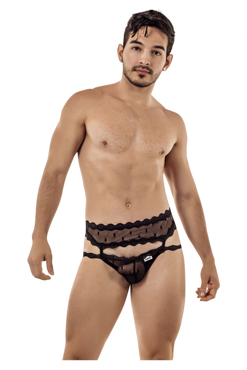 CandyMan 99416 Garter Belt Briefs
