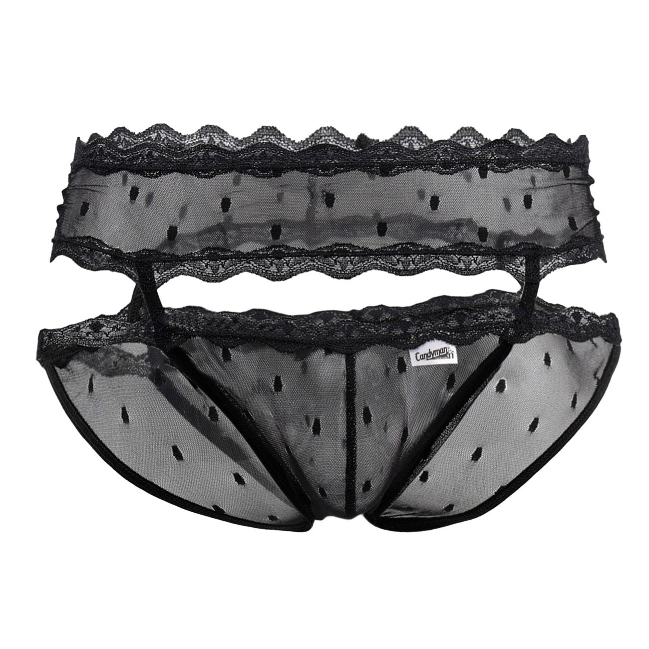 CandyMan 99416 Garter Belt Briefs
