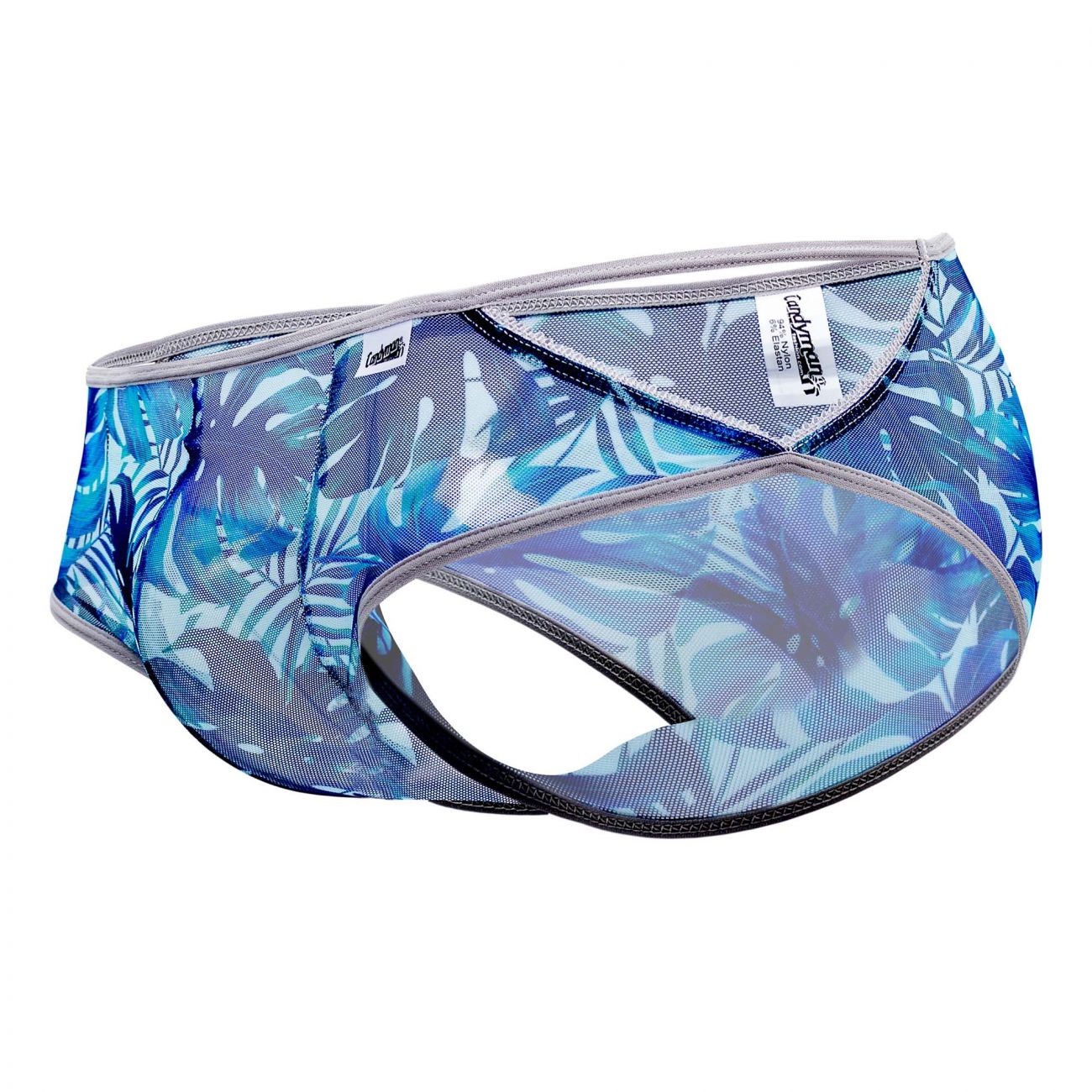 CandyMan 99439 Floral Briefs Blue