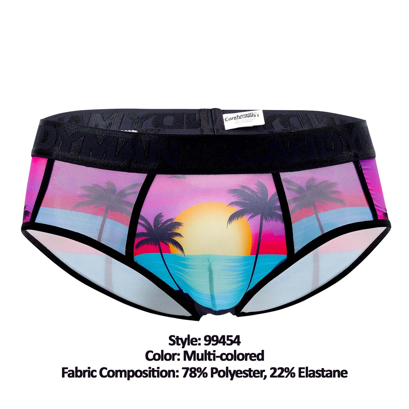 CandyMan 99454 Paradise Briefs Multi Coloured