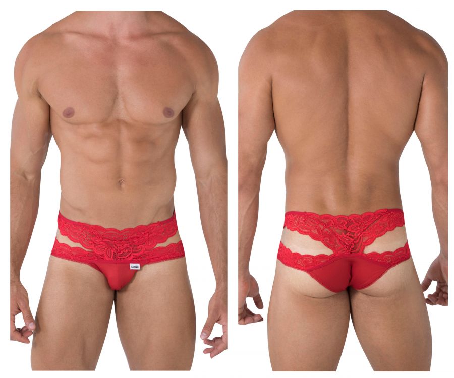CandyMan 99487 Lace Double Bikini Red