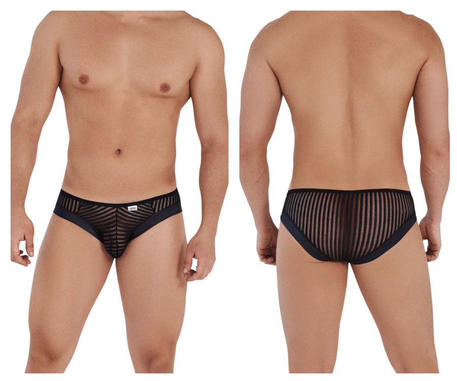 CandyMan 99545 Stripes Briefs Black