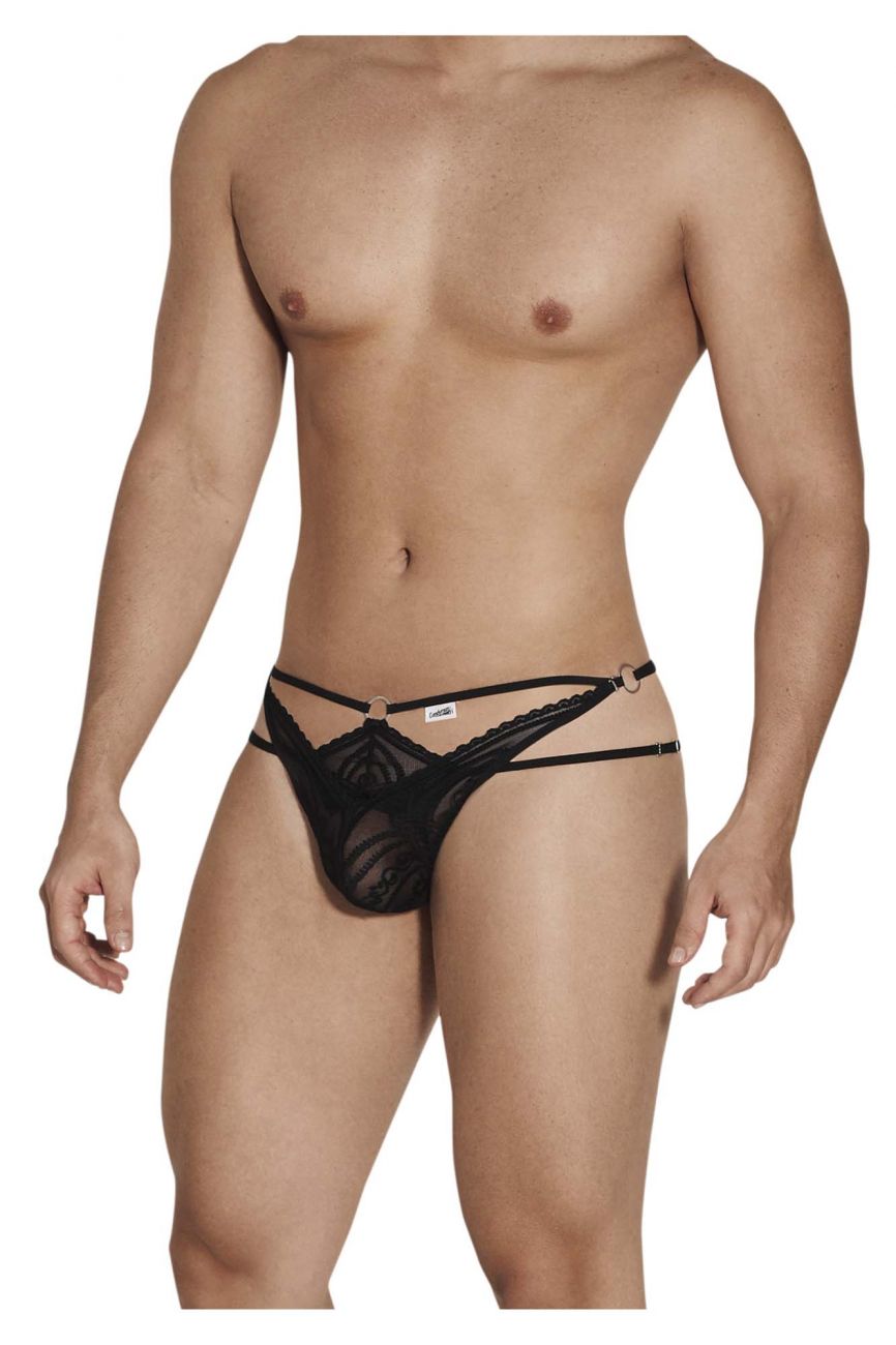 CandyMan 99547 Double Thongs Black
