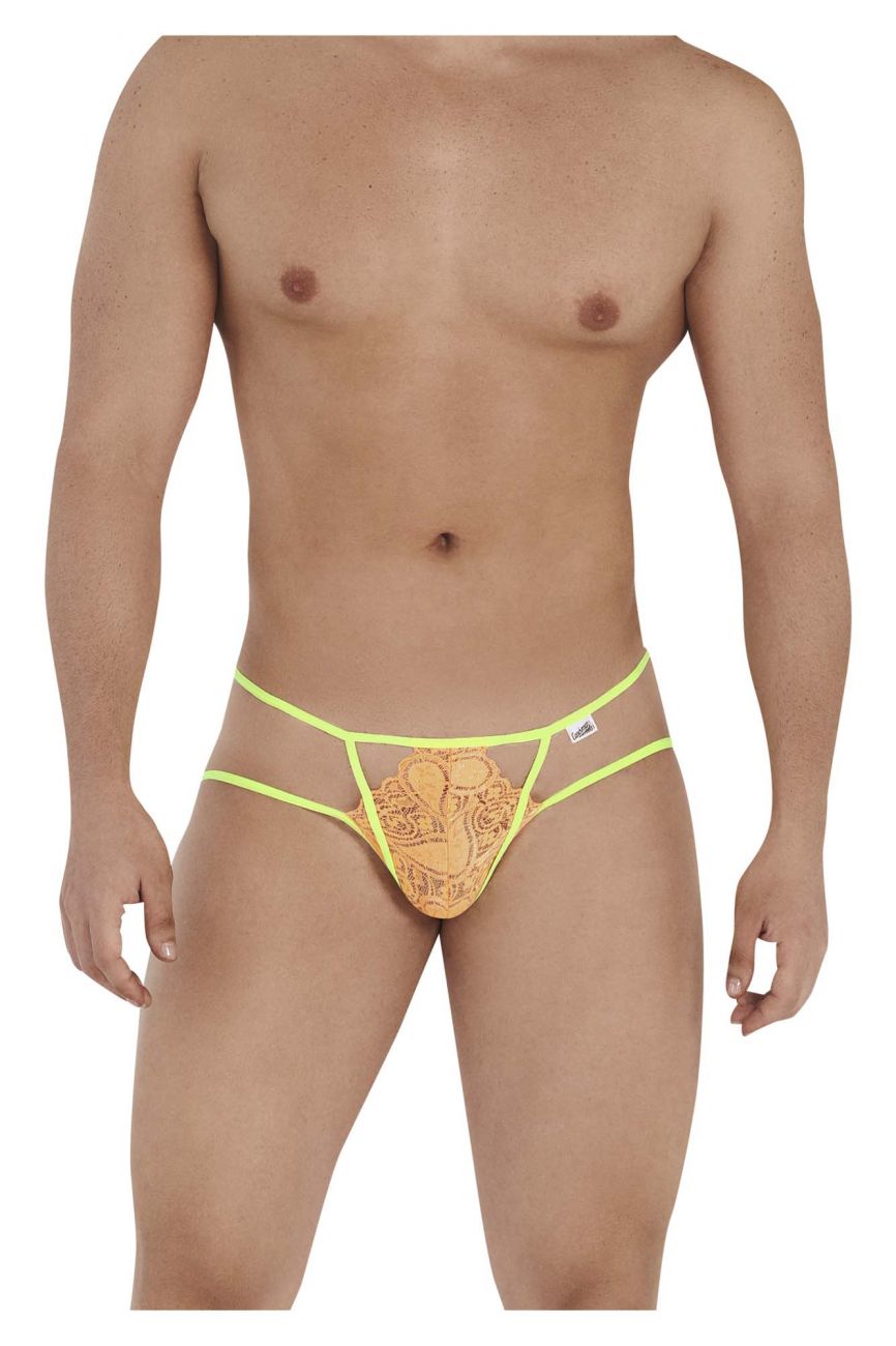 CandyMan 99559 Lace Jockstrap Hot Orange
