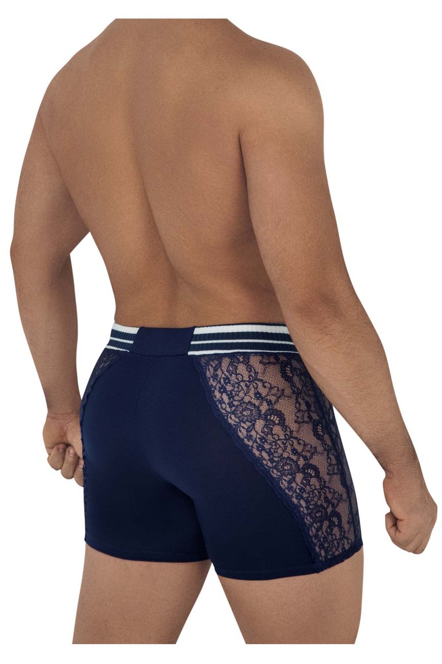 CandyMan 99609 Lounge Pajama Shorts Navy
