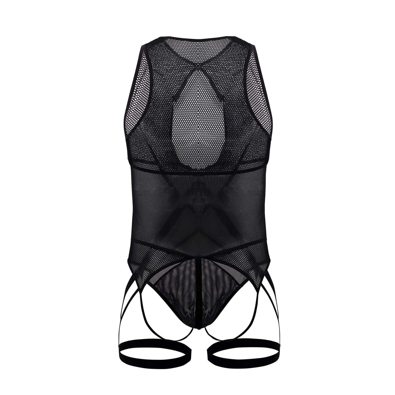 CandyMan 99650 Mesh Bodysuit Black